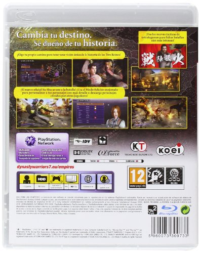 Dynasty Warriors 7 Empires PS3 - PAL ESP - Nuevo Dynasty Warriors 7 Empires PS3 - PAL ESP - Nuevo